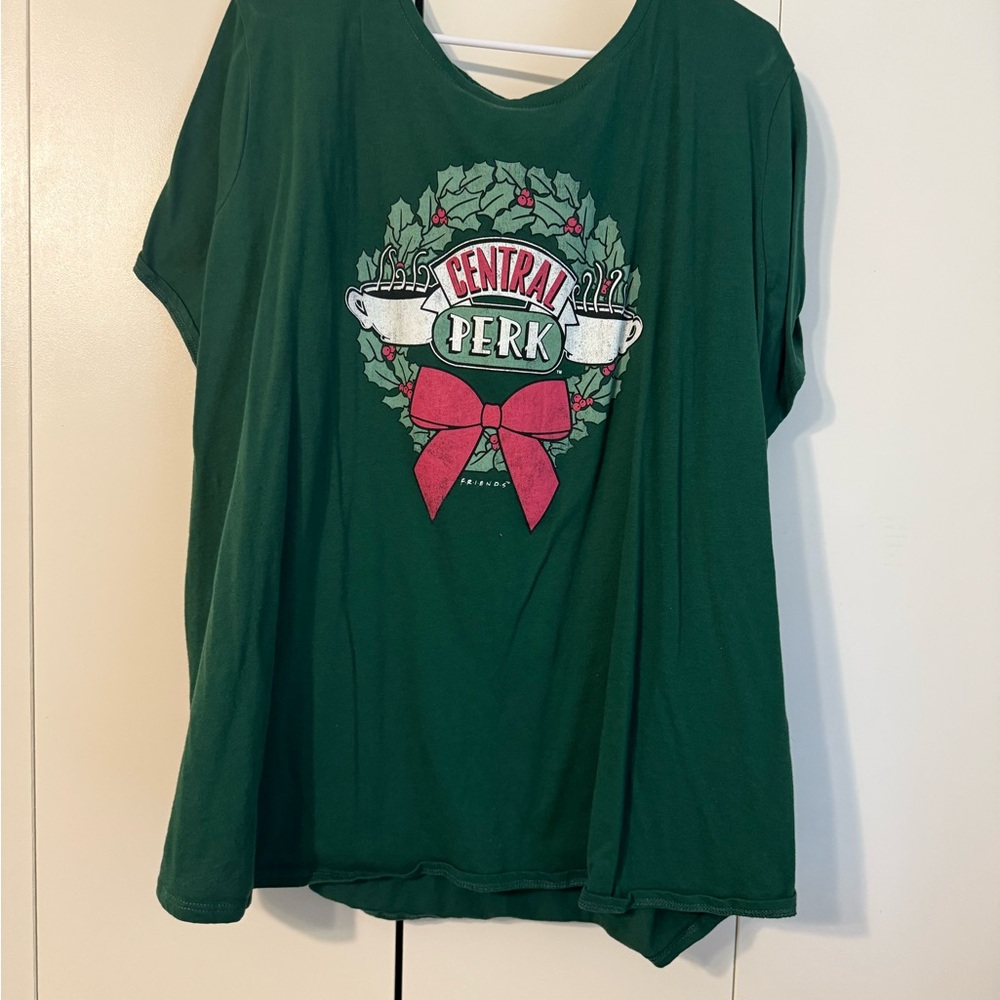 FRIENDS Green Central Perk Short Sleeve Tee
